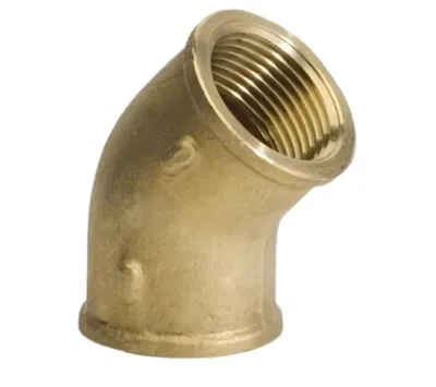 Угольник латунный 45* ду 20 (3/4") general fittings