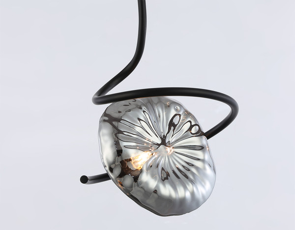 Потолочный светильник Ambrella LH15001 BK/SM