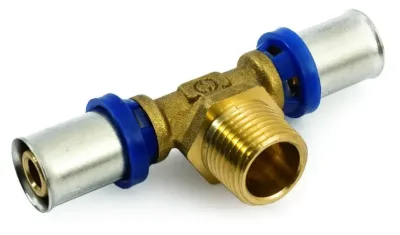 Пресс-тройник нр 16х1/2"х16 general fittings