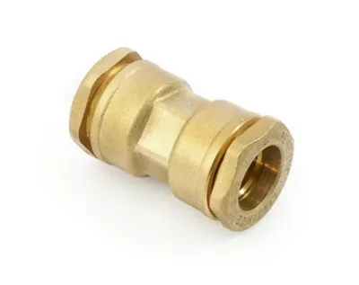 Муфта латунная компрессионная ду 32 general fittings