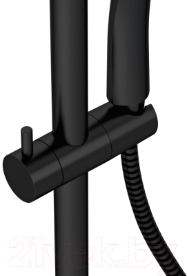Душевая система со смесителем Cersanit Brasko Black 63112/64527