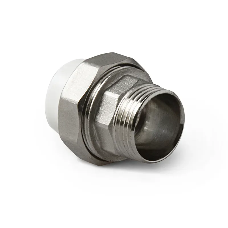 П/п муфта комб. с разборным соед. нр 20х3/4" белая pro aqua