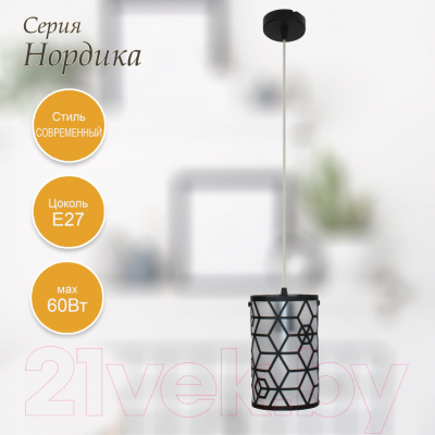Потолочный светильник Элетех Нордика 211 НСБ 01-60-185 Е27 / 1005405246