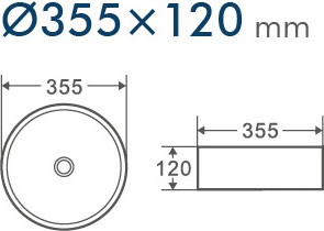 Умывальник D&K Matrix DT1391508