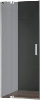 Душевая дверь Cezares SLIDER-B-1-80/90-GRIGIO-Cr
