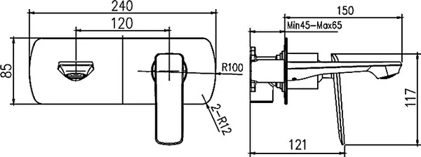 Смеситель Haiba HB80548-8