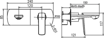 Смеситель Haiba HB80548-8