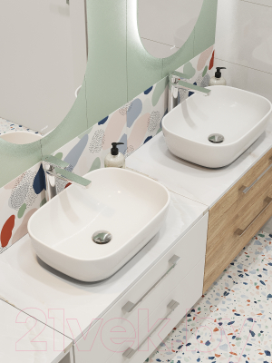 Столешница для тумбы в ванную Cersanit Stone Aura 63857