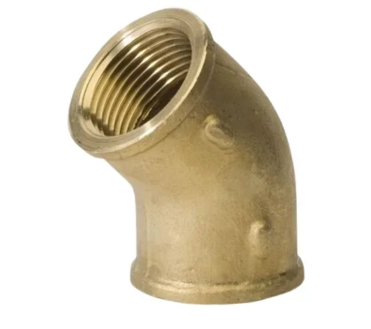 Угольник латунный 45* ду 15 (1/2") general fittings