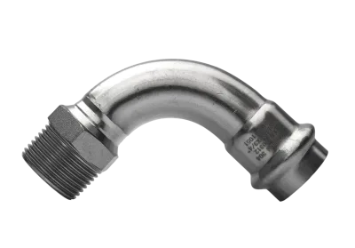 Угольник нерж. сталь 90* нр 22х1/2" magnum