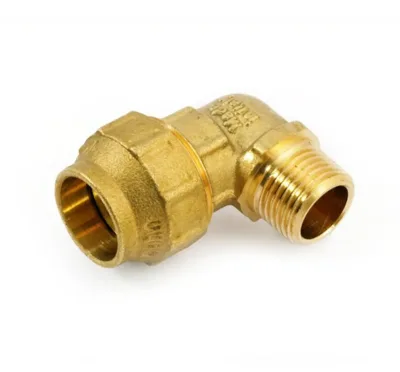 Угольник латунный компрессионный нр ду 32х1" general fittings