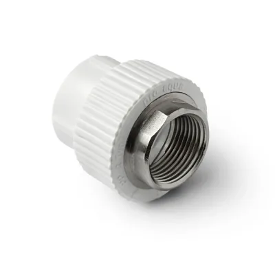 П/п муфта комб. под ключ вр 75х2 1/2" белая pro aqua