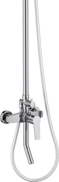 Душевая система со смесителем Aquatek Lugano AQ2740CR