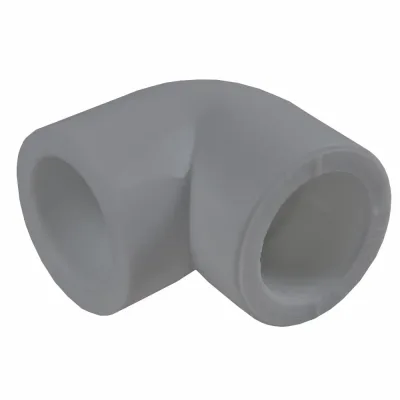 П/п отвод 25х90* серый рвк