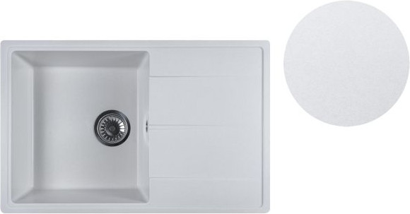Мойка кухонная AV Engineering Benefit AVE730470WTA (белый)