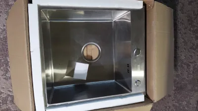 Мойка кухонная arfeka eco ar 450 500 satin новая