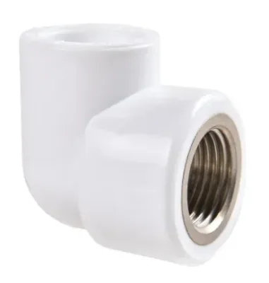 П/п отвод комб. вр 25х1/2" белый рвк