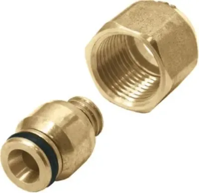 Соединитель конусный для многослойных труб 16 g1/2" арт. 1010271001 (9012.00n) kan