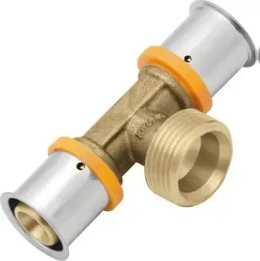 Пресс-тройник нр 20х2/g1/2"/20х2 арт. 1009259027 (к-083004) kan