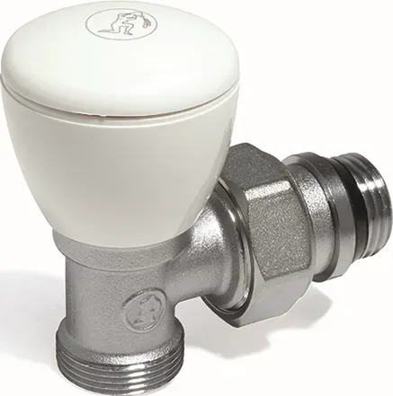 Клапан ручной угловой нр 1/2"х16 арт. r25x033 giacomini