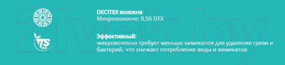 Моп для швабры TTS Wet Soft Striat 0000E410B