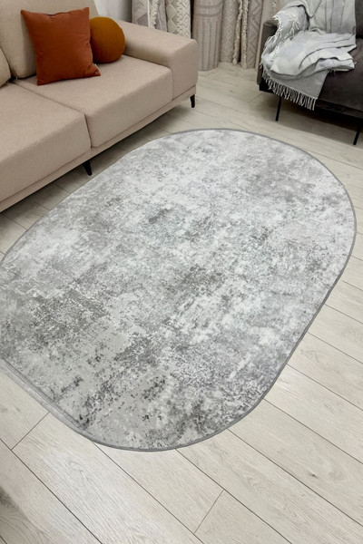 Ковер Radjab Carpet Беллуччи Овал HL 616 / 12730RK