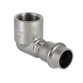 Угольник нерж. сталь 90* вр 22х3/4" valtec