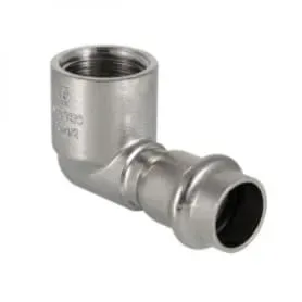 Угольник нерж. сталь 90* вр 22х3/4" valtec