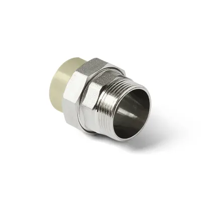 П/п муфта комб. с разборным соед. нр 32х3/4" серая pro aqua