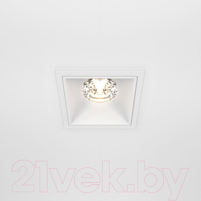 Точечный светильник Maytoni Alfa LED DL043-01-15W3K-SQ-W