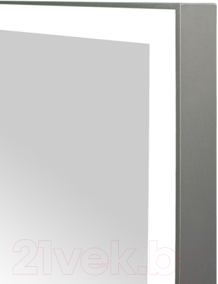 Зеркало Континент Frame Silver Led 60x80