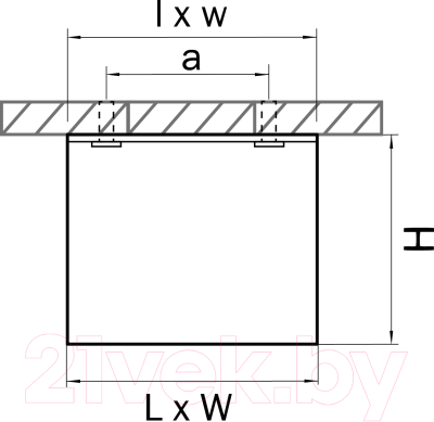 Точечный светильник Lightstar Monocco 212516