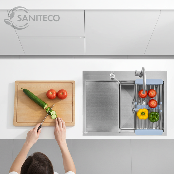 Мойка кухонная Saniteco 6550-R