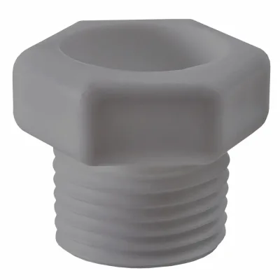 П/п заглушка нр 1/2" серая рвк