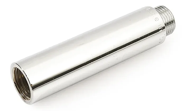 Удлинитель латунный хром. мр ду 15 (1/2") х40 мм general fittings