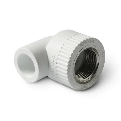 П/п отвод комб. вр 32х1" белый pro aqua