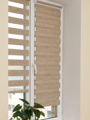 Рулонная штора АС МАРТ Вудэн 52x160