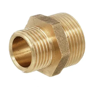Ниппель латунный переходной ду 25х15 (1"х1/2") баз