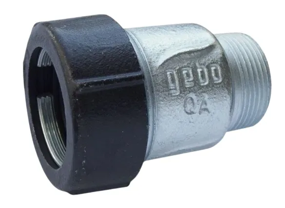 Соединение зажимное чугун. оцинк. нр ду 40 (1 1/2") gebo
