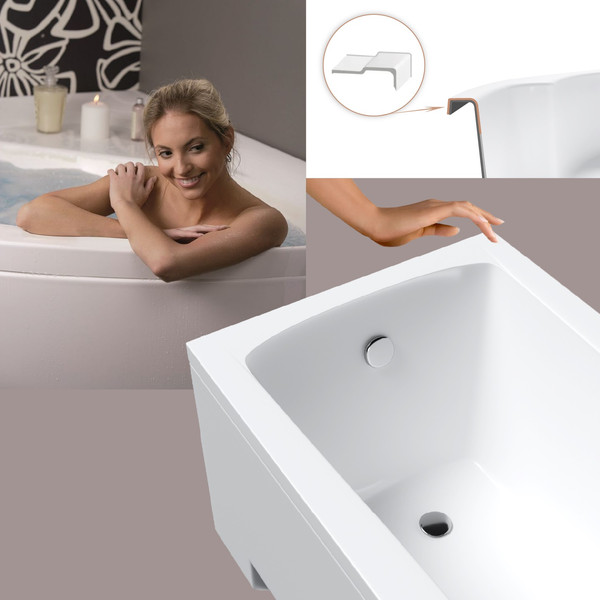 Ванна акриловая Lauter Bianca 140х70 / 21207140