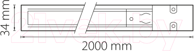Шинопровод Lightstar Barra 504025
