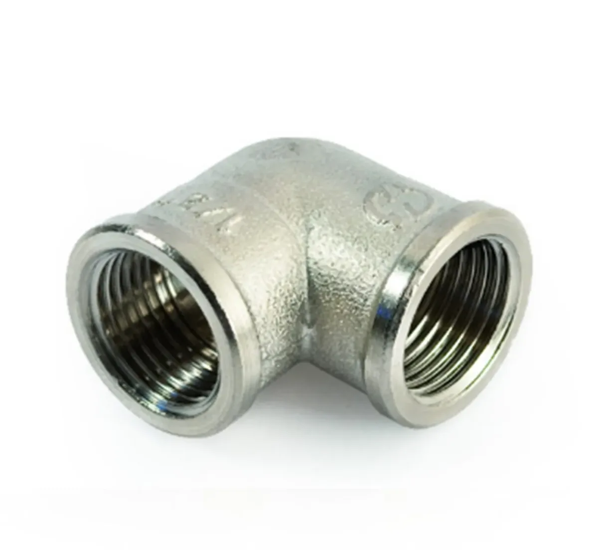 Угольник латунный никел. ду 25 (1") general fittings