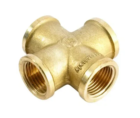 Крестовина латунная ду 25 (1") general fittings