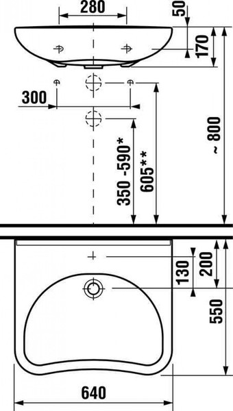 Умывальник Roca Access ZRU9307659