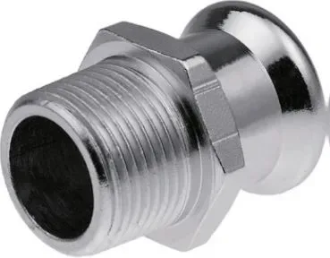 Соединитель steel нр press 28хr 3/4" арт. 1509042021 (6249852) kan