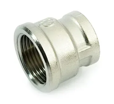 Муфта латунная никел. переходная ду 25х20 (1"х3/4") general fittings