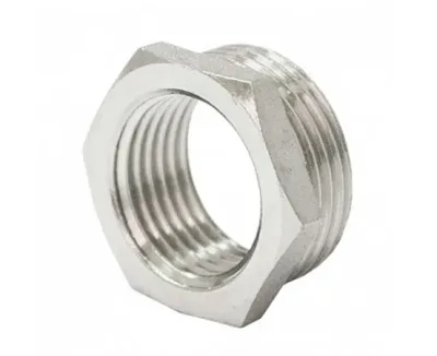 Футорка латунная никел. ду 32х25 (1 1/4"х1") sti
