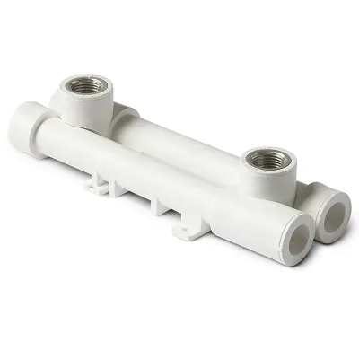 П/п отвод настенный комплект вр 20х1/2" белый pro aqua
