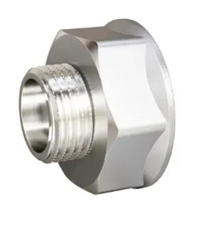 Переход латунный никел. мр ду 25х20 (1"х3/4") ld