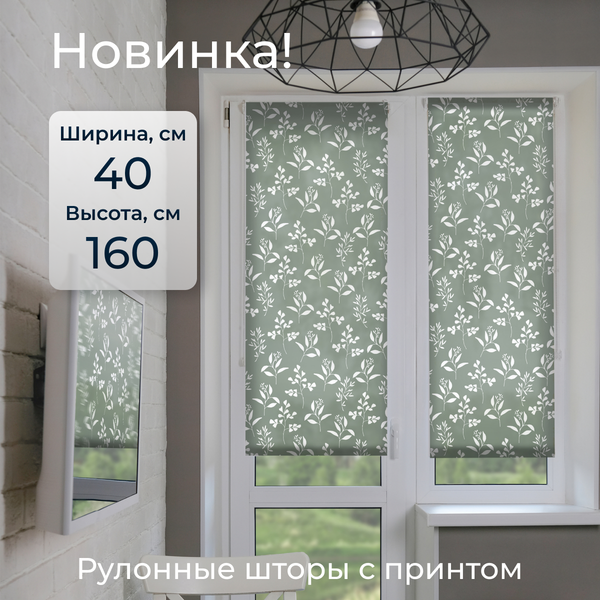 Рулонная штора Franc Gardiner Print Луговые травы 40х160 / 9403217784